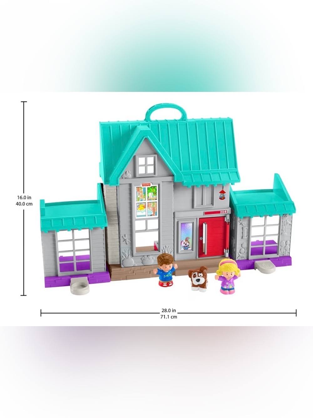 Fisher-Price Little People Big Helpers Fold-Up Playhouse - Picture 9 of 11